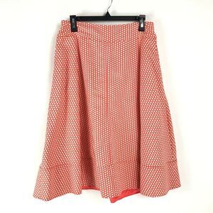 Lane Bryant The Modernist Collection Polka Dot Circle Skirt Women's Plus Size 14